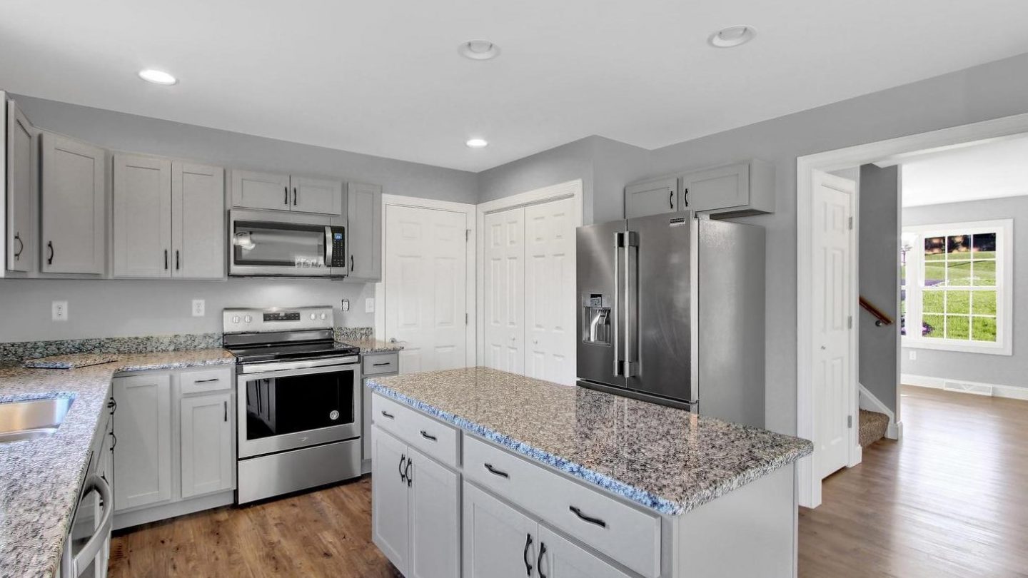 kitchen with stainless steel appliances